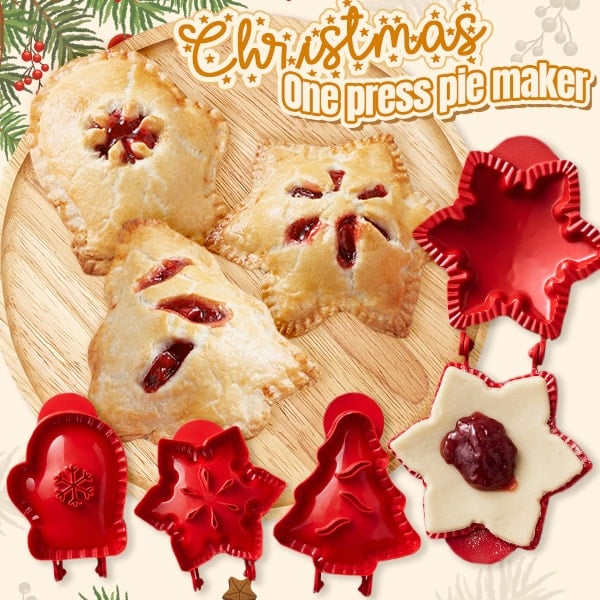 Hot SaleChristmas One-press Hand Pie Maker