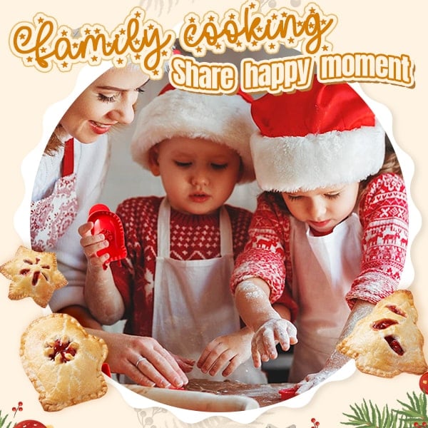 Hot SaleChristmas One-press Hand Pie Maker